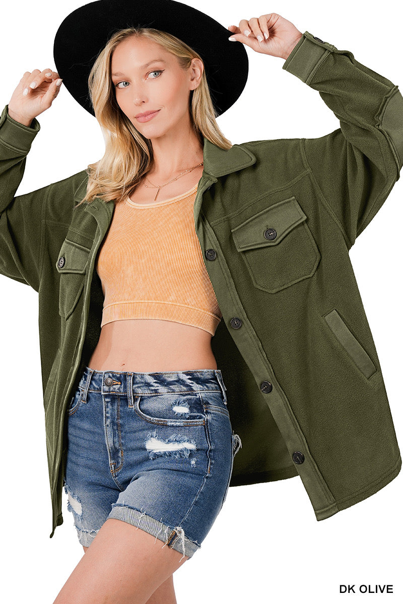 Forest Shacket