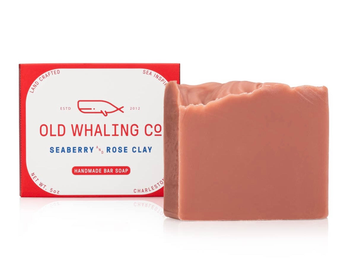 Seaberry and rose soap