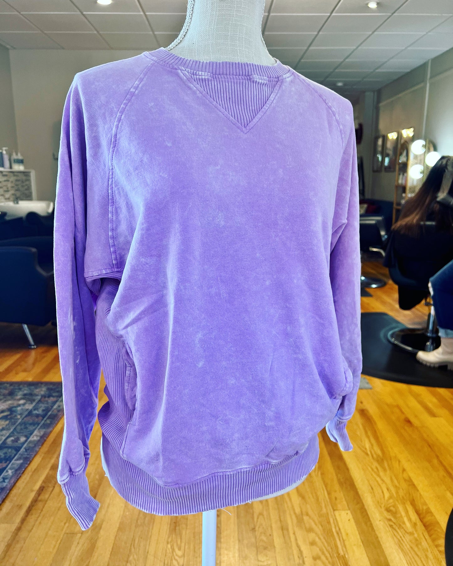 Lavender pullover