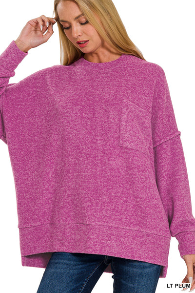 Winter berry sweater